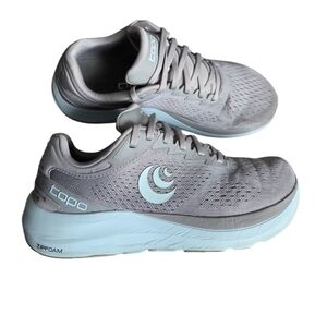 Topo Athletic Women's Phantom 3 Running Shoes Grey Blue 7.5